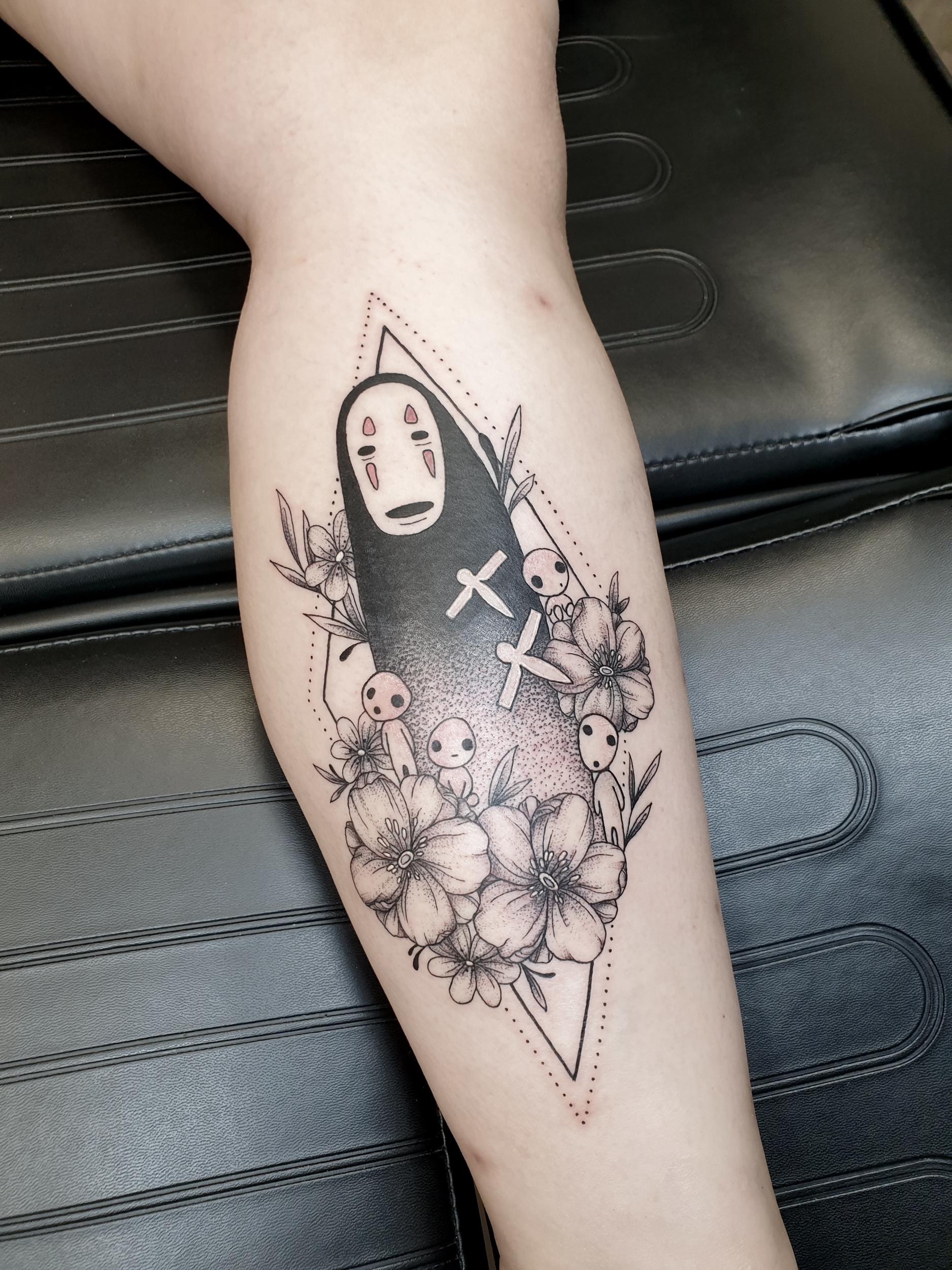 Details 72 spirited away no face tattoo latest  incdgdbentre