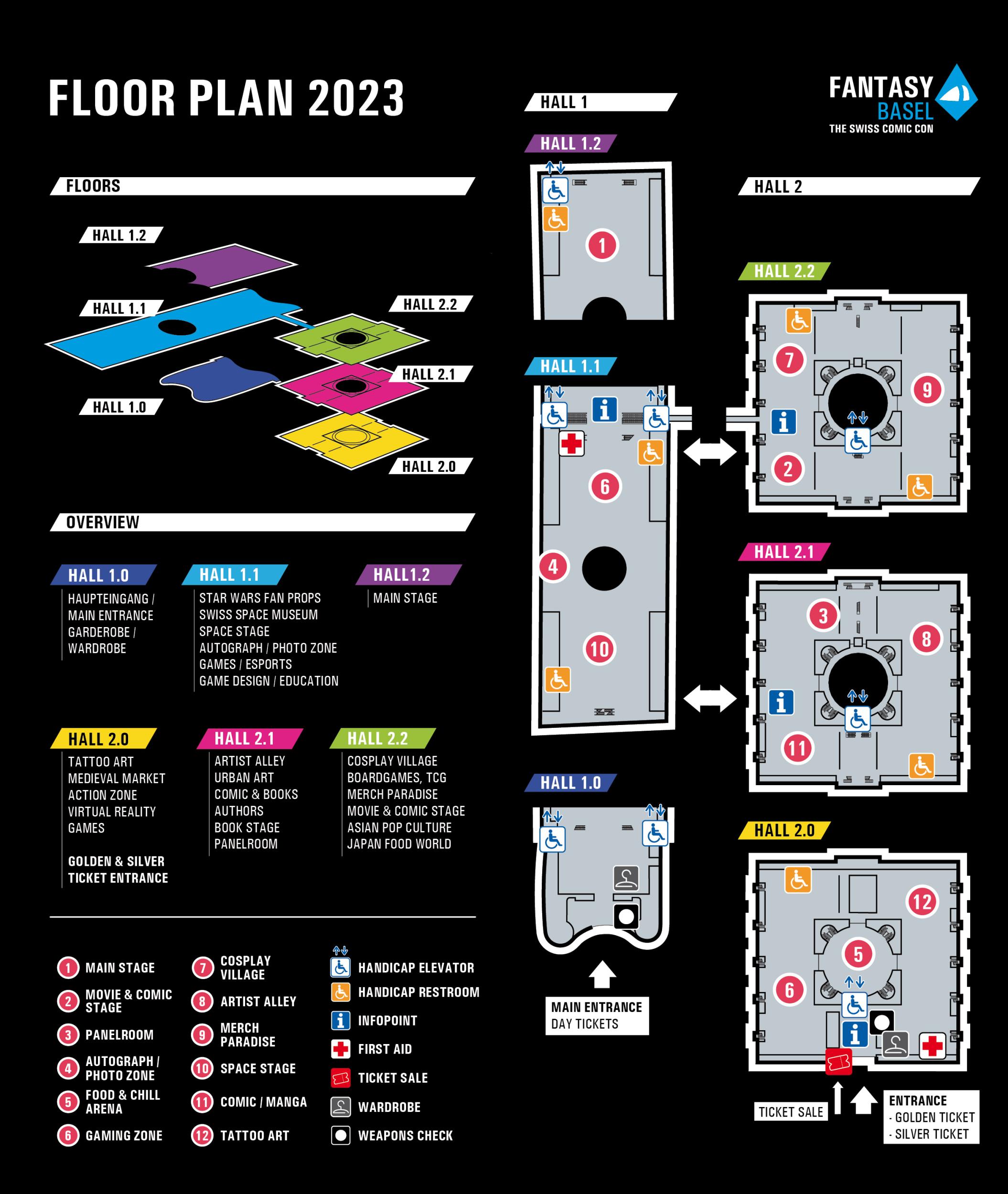 Hallenplan